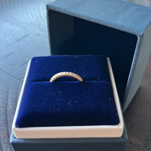 Pave Diamond Ring in Solid 14k Yellow Gold by Blue Nile 💎 - Picture 2 of 10